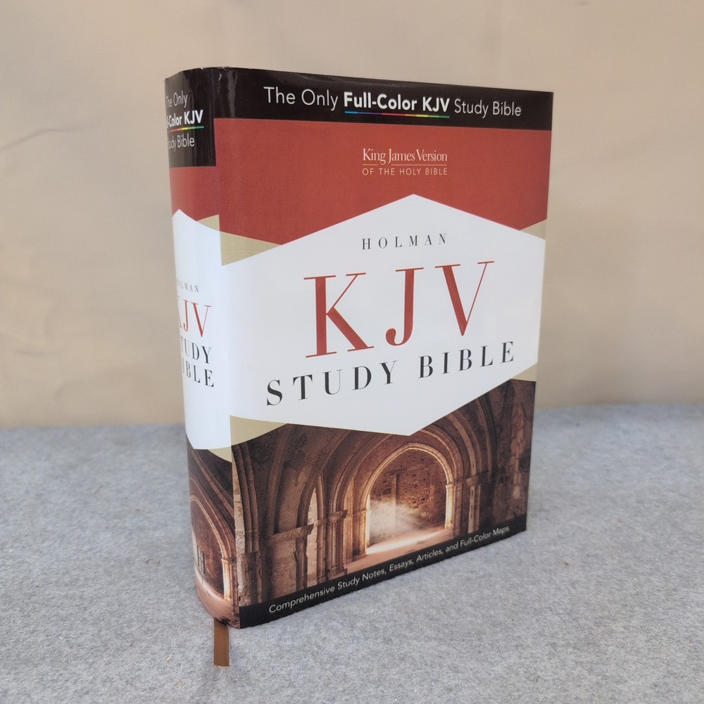 Holman KJV Study Bible King James Version Full-Color Hardcover 9781433600340 - Picture 1 of 11